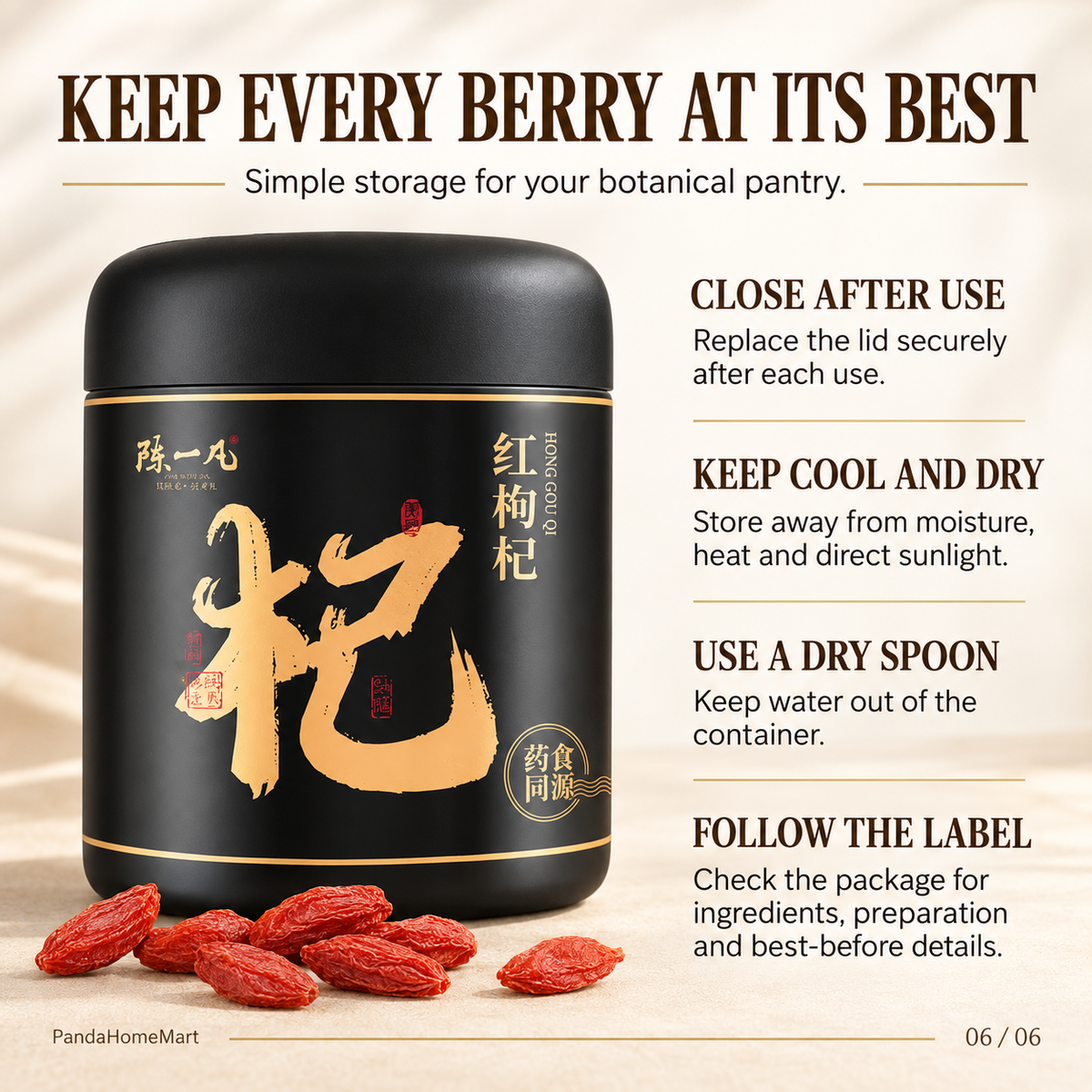 Red Goji Berries for Tea Pairings and Culinary Recipes