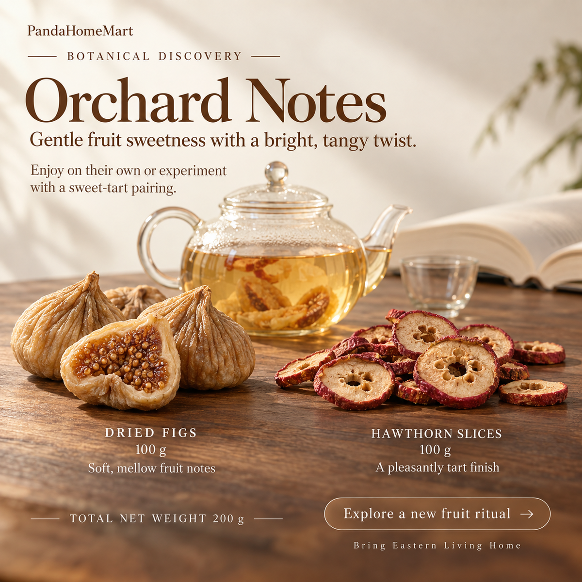 Fruit Botanical Subscription with Dried Figs and Hawthorn Slices