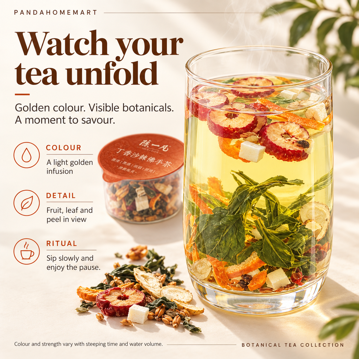 Sand Ginger & Buddha’s Hand Citrus Tea Pods™ — 30 Pods