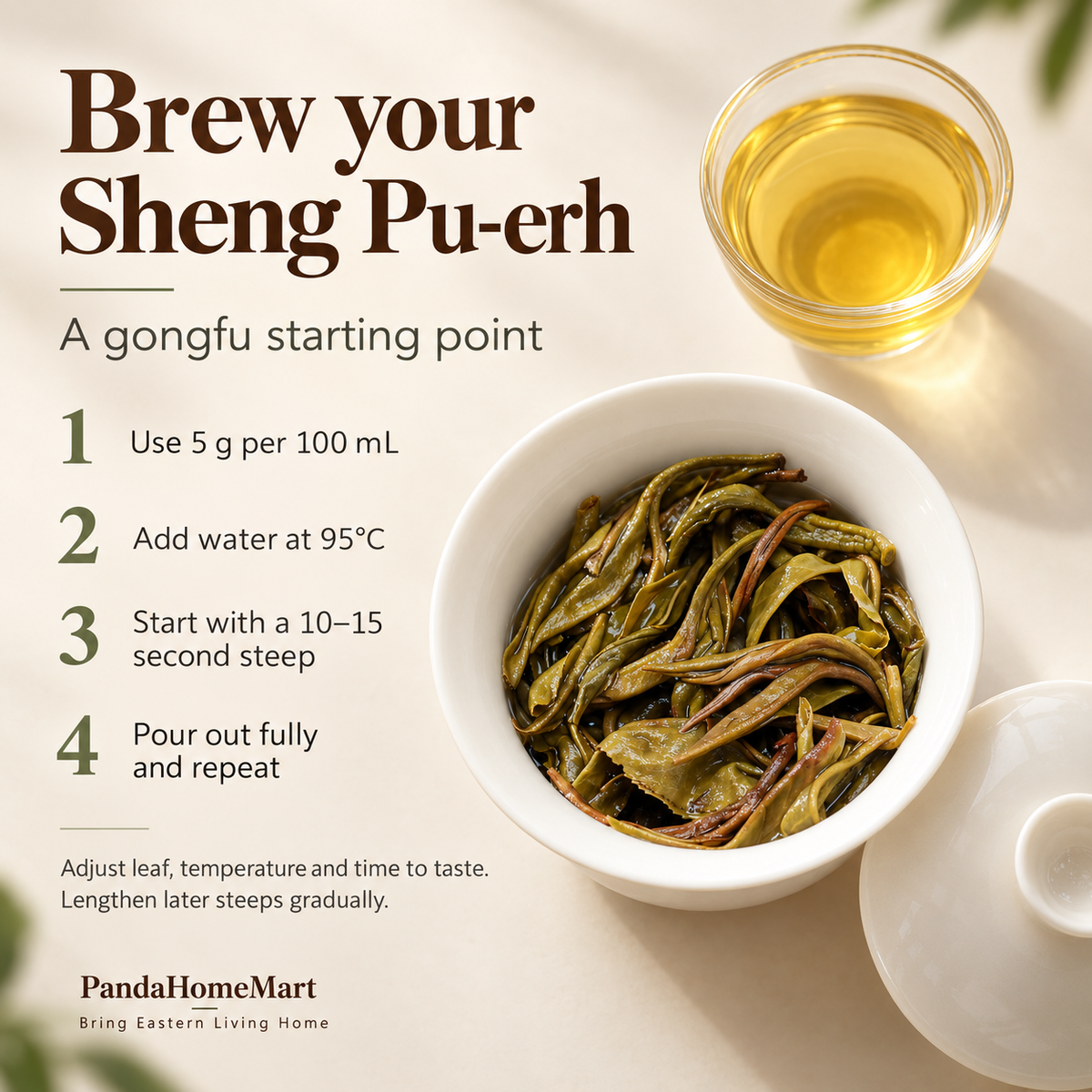 Yunnan Raw Pu-erh Tea – 60 g