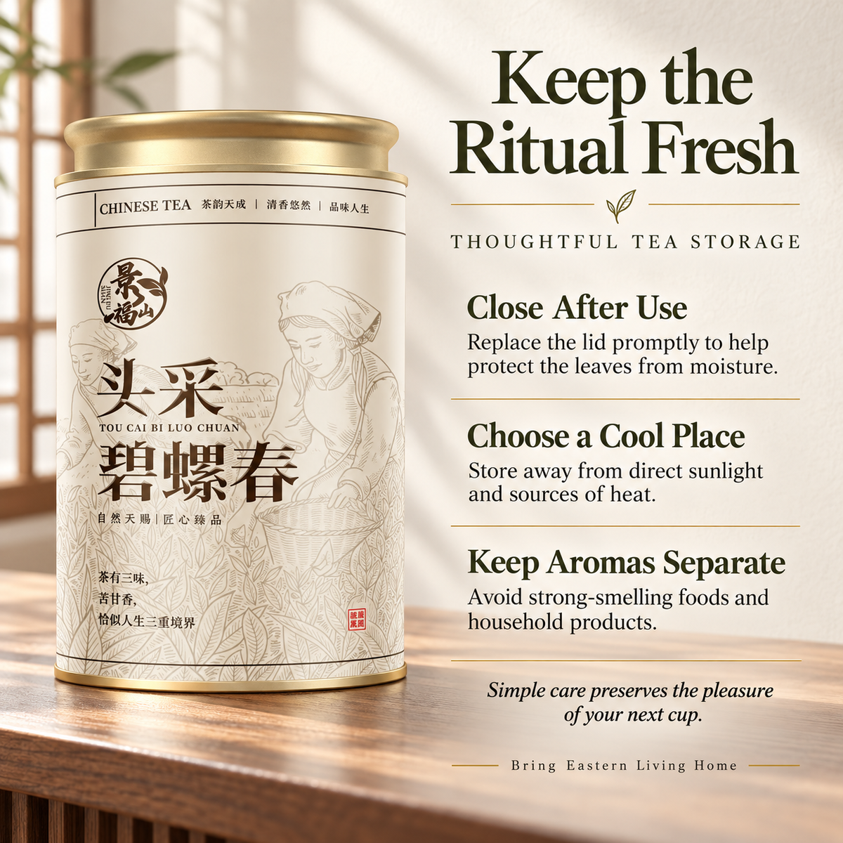 First-Pick Biluochun Green Tea – 200 g