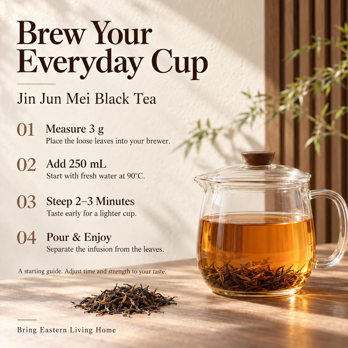 Traditional Jin Jun Mei Black Tea – Large 500 g