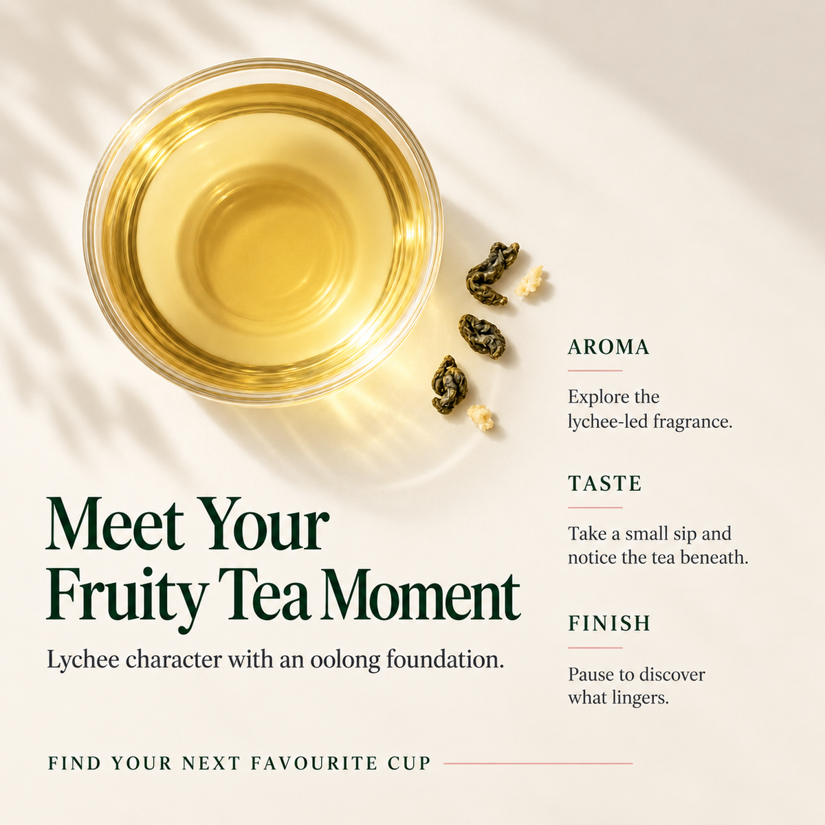 Lychee Oolong Tea – Fruity Chinese Oolong 100 g
