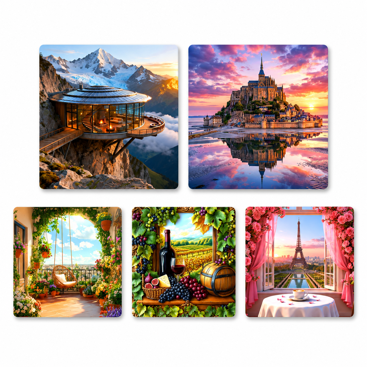 French Dreamscape™ Collection Romantic France, Slow Living &amp; Timeless Beauty
