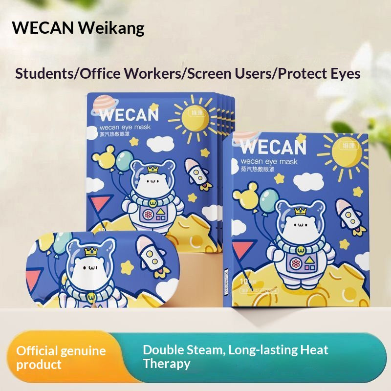 Dreamy Astronaut Steam Eye Mask Collection – Warm Eye SPA For Better Sleep, Relaxation & Mindful Self-Care