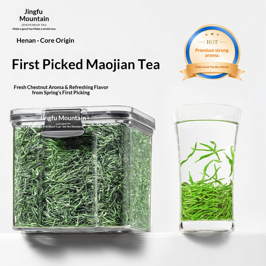 Premium Maojian Green Tea – Early Spring Chinese Green Tea for Fresh Energy & Traditional Tea Wellness