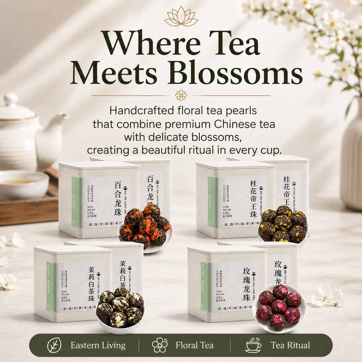 Dragon Pearl Tea Collection
