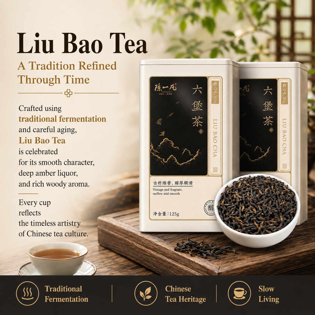 Premium Liu Bao Tea