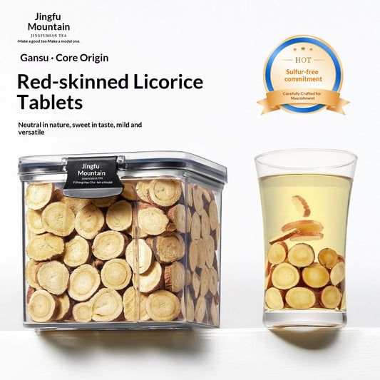 Premium Chinese Licorice Root Tea Slices – Natural Herbal Wellness Tea for Daily Balance & Gentle Sweetness