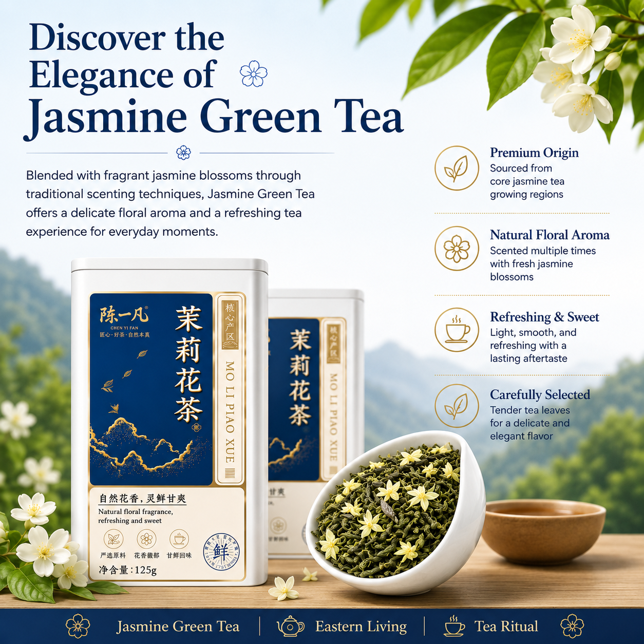 Premium Jasmine Green Tea