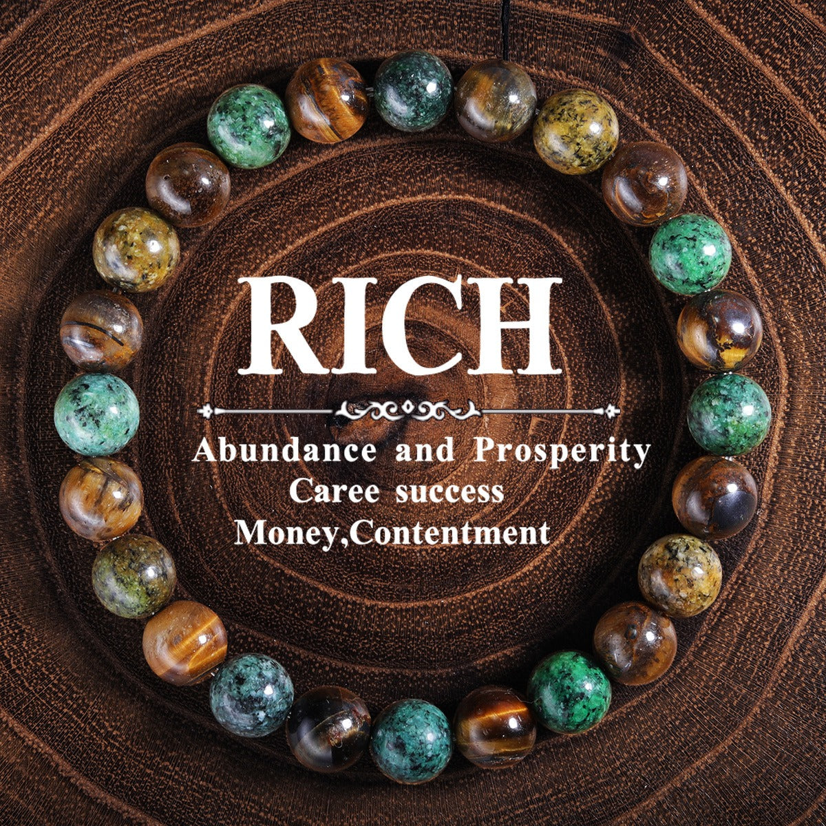 Wealth Prosperity Bracelet™ | Abundance & Success Crystal Energy Bracelet