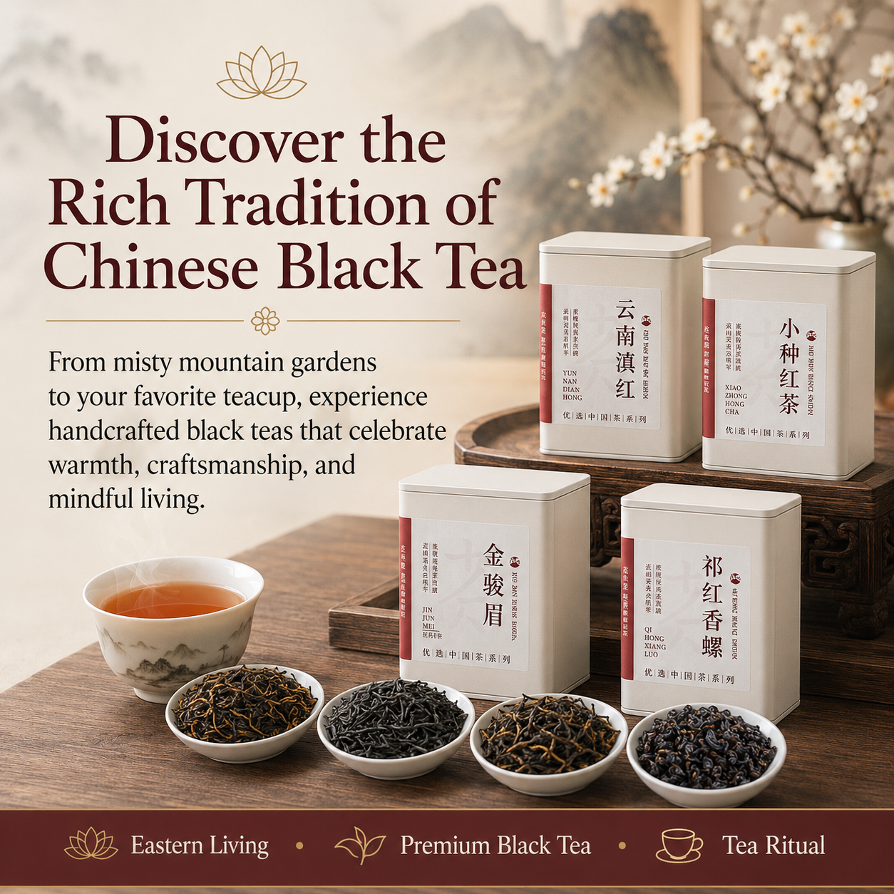 Chinese Premium Black Tea Collection