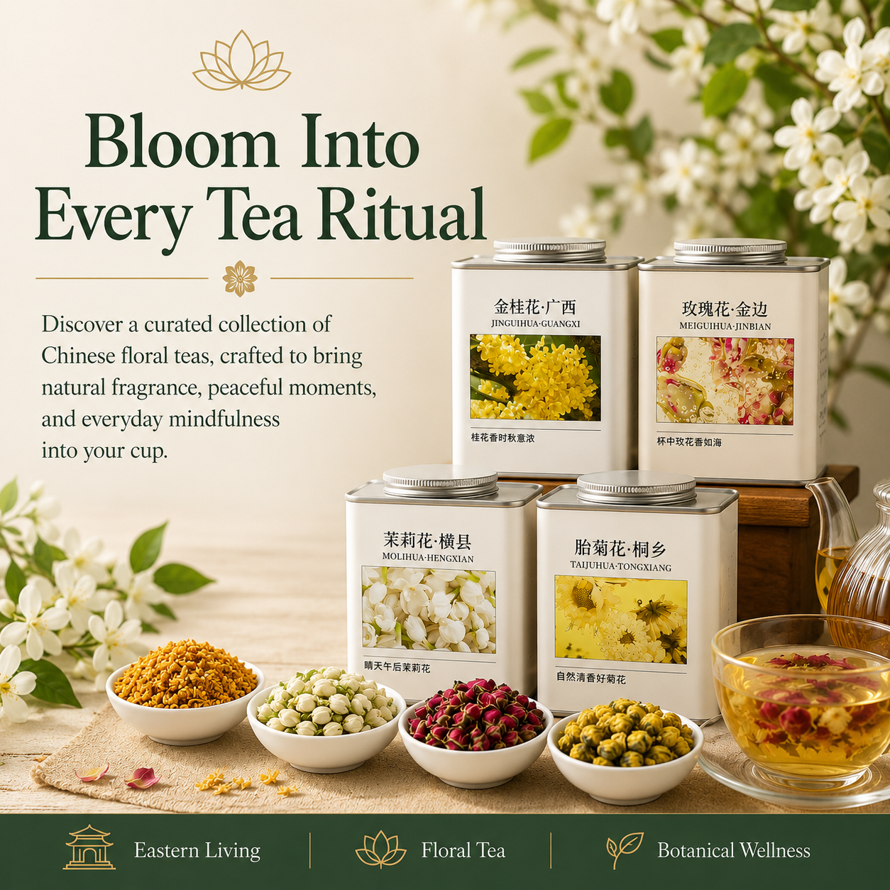 Chinese Premium Floral Tea Collection
