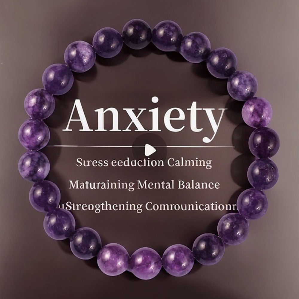 Amethyst Calm Mind Bracelet™ | Crystal Bracelet for Peace & Emotional Balance