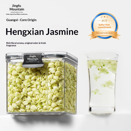 Premium Hengxian Jasmine Flower Tea – Authentic Chinese Floral Tea for Relaxation, Mindfulness & Elegant Wellness Rituals