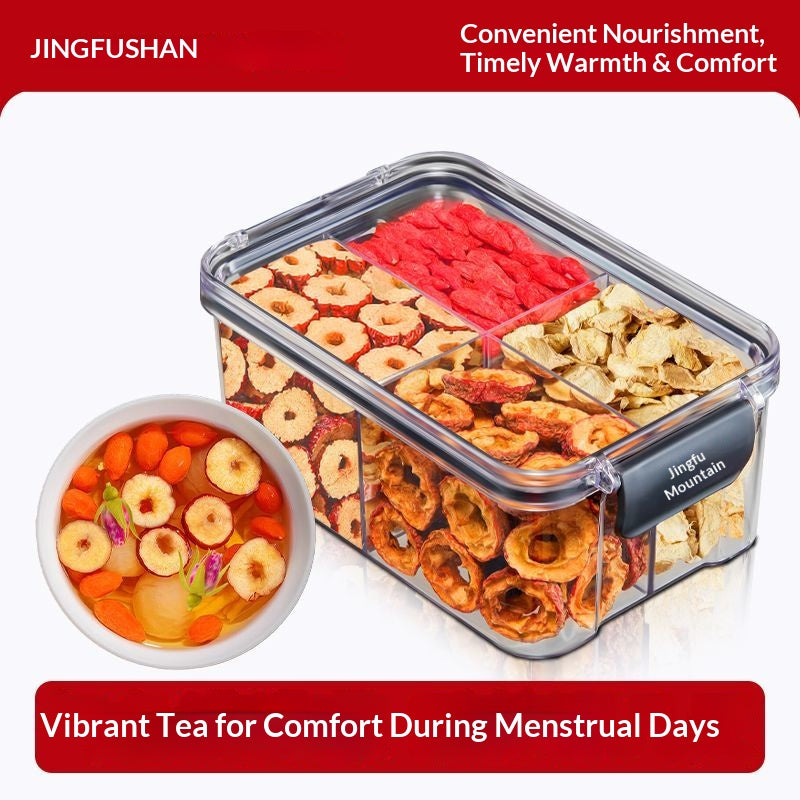 Women’s Wellness Herbal Tea – Red Date, Goji Berry, Hawthorn & Ginger Warming Beauty Tea Blend