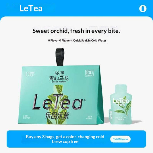 LeTea Qingxin Oolong Cold Brew Tea – Orchid Aroma Taiwanese Oolong Tea | Premium Oriental Wellness Tea