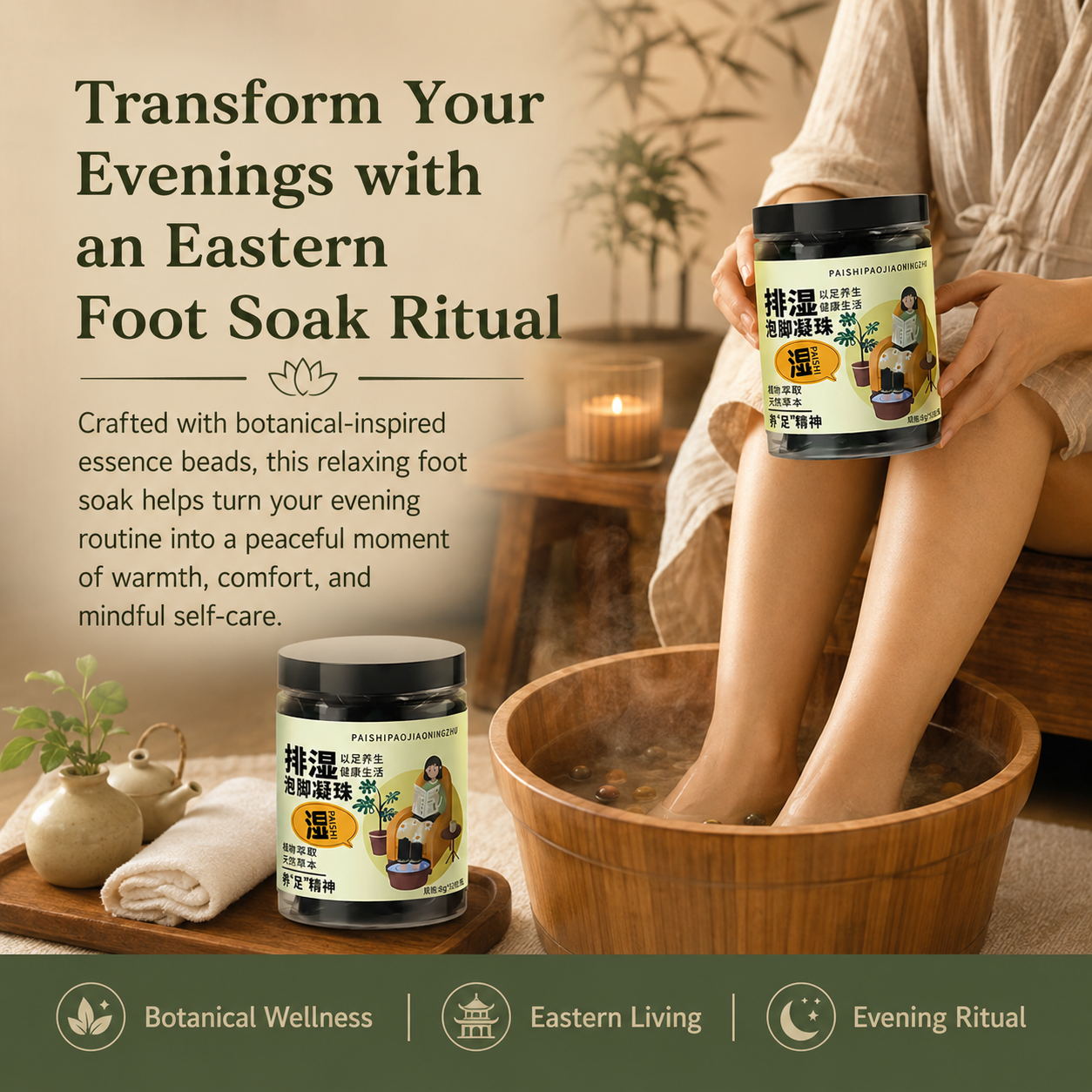 Herbal Foot Soak Essence Beads