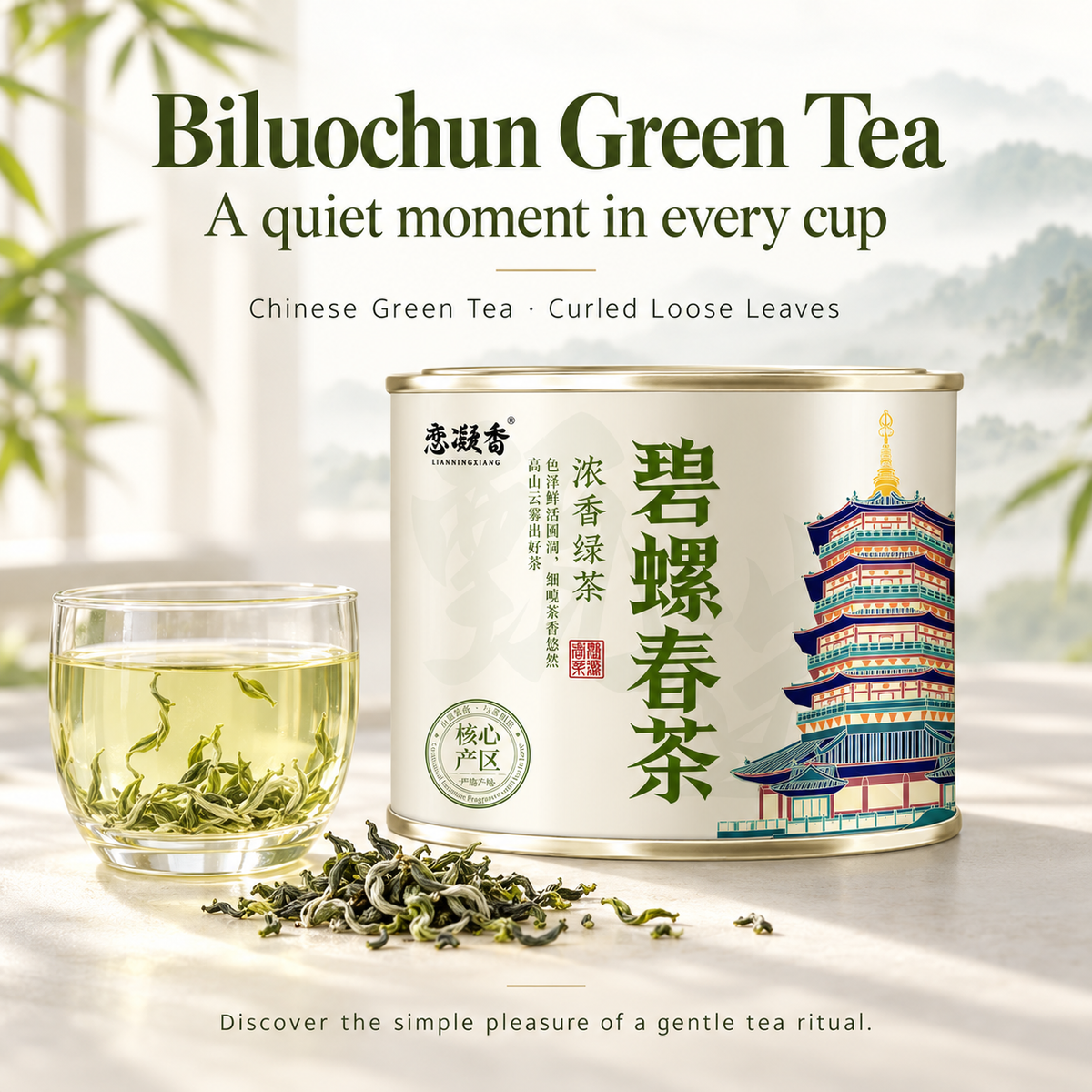 Premium Biluochun Green Tea™ Discovery Pack – 50g