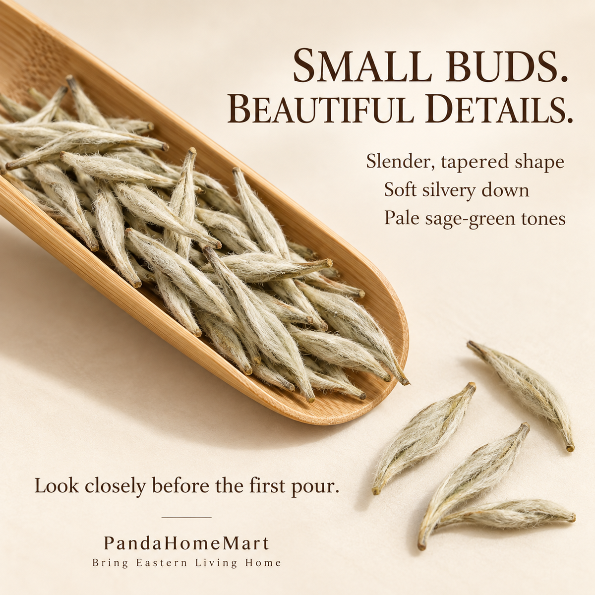 Premium Bai Hao Yin Zhen Silver Needle White Tea – Te Ji 200 g Gift Box