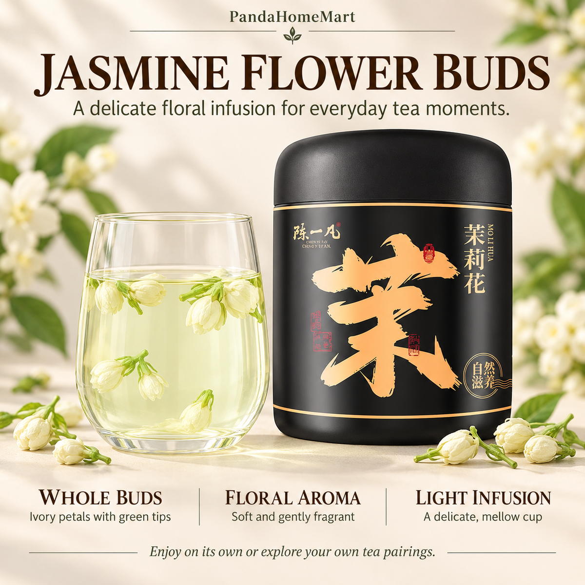 Jasmine Flower Tea 40g Dried Jasmine Flowers