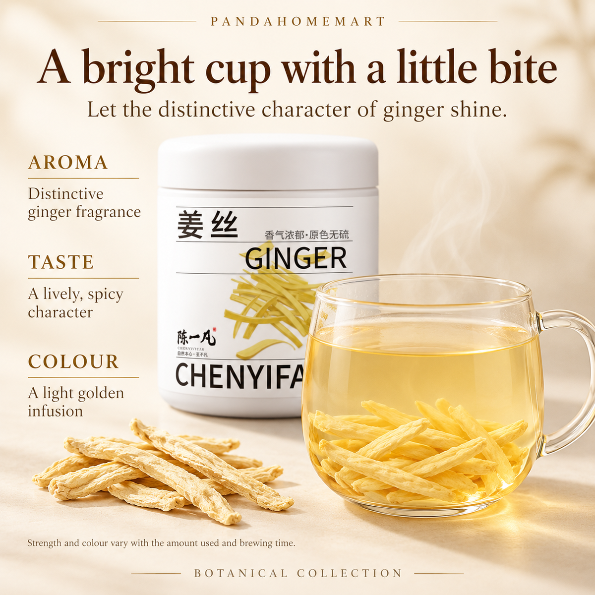 Jiang Si Traditional Chinese Dried Ginger Root Ingredient