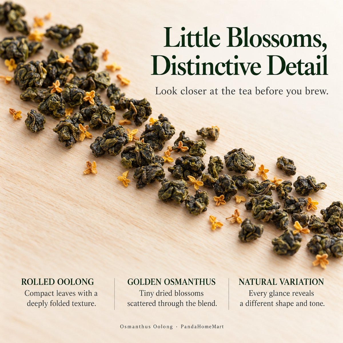 Osmanthus Oolong Tea – Floral Chinese Oolong 105 g