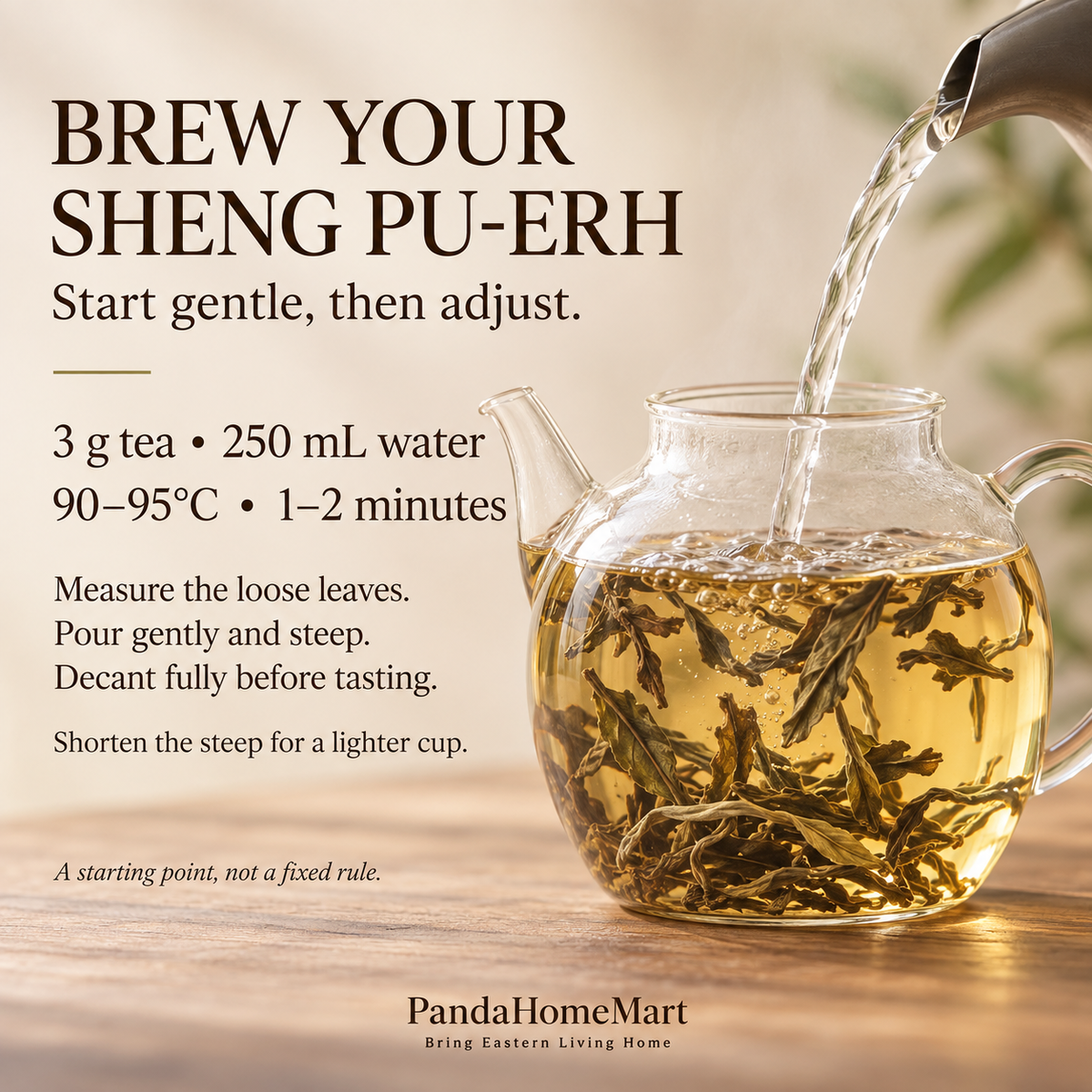 Premium Yunnan Raw Pu-erh Tea – 125 g