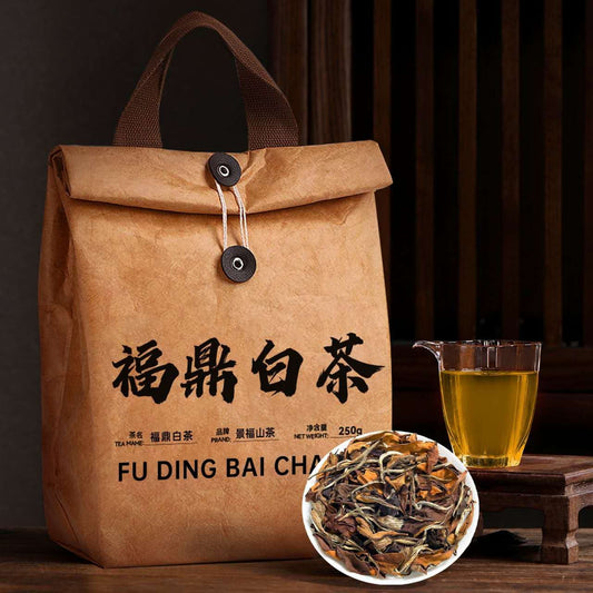 Fu Ding Bai Cha – Premium Fujian Chinese White Tea for Wellness, Relaxation & Traditional Tea Ceremony Rituals