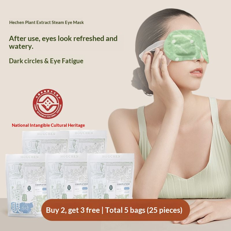 Botanical Wellness Steam Eye Mask Collection – Herbal Warm Eye SPA For Relaxation, Better Sleep & Mindful Living