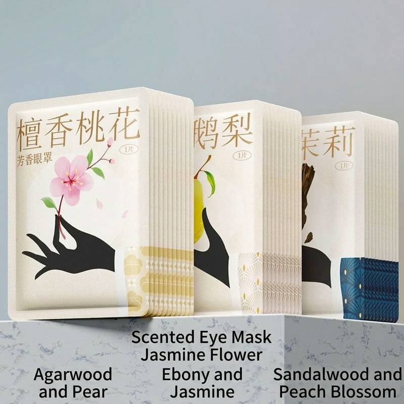 Botanical Aromatherapy Steam Eye Mask Collection – Warm Eye SPA For Relaxation, Better Sleep & Mindful Living