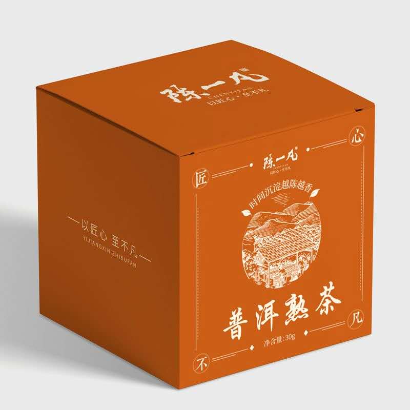 Yunnan Ripe Pu-erh Tea 30 g Shou Pu-erh discovery box for Gongfu brewing and multiple infusions