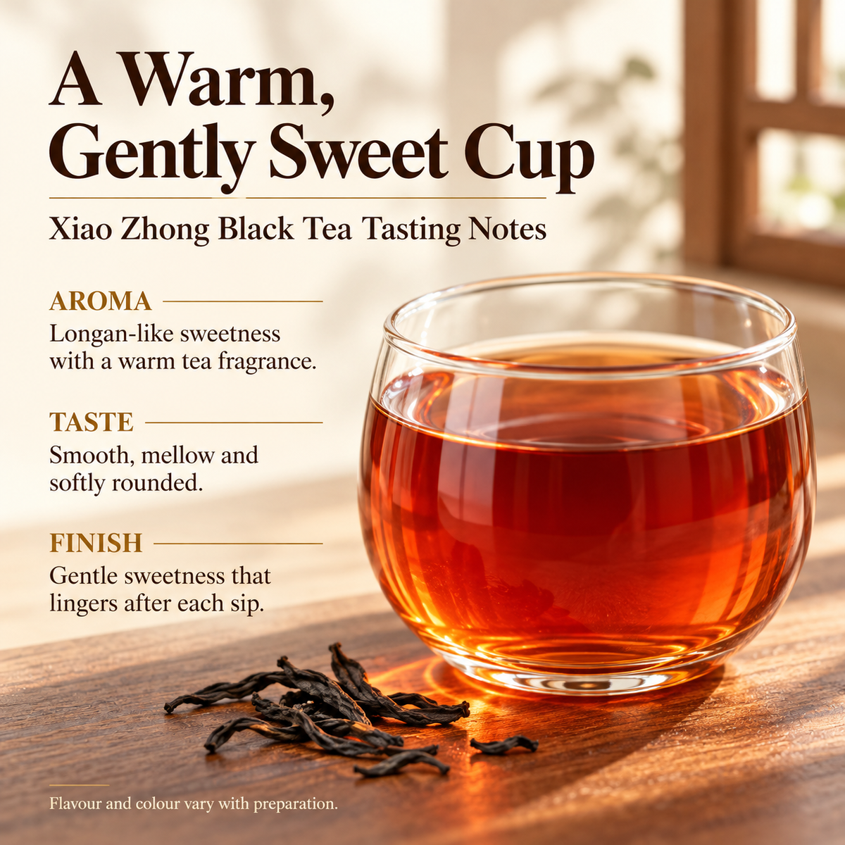 Premium Xiao Zhong Black Tea – Te Ji 150 g