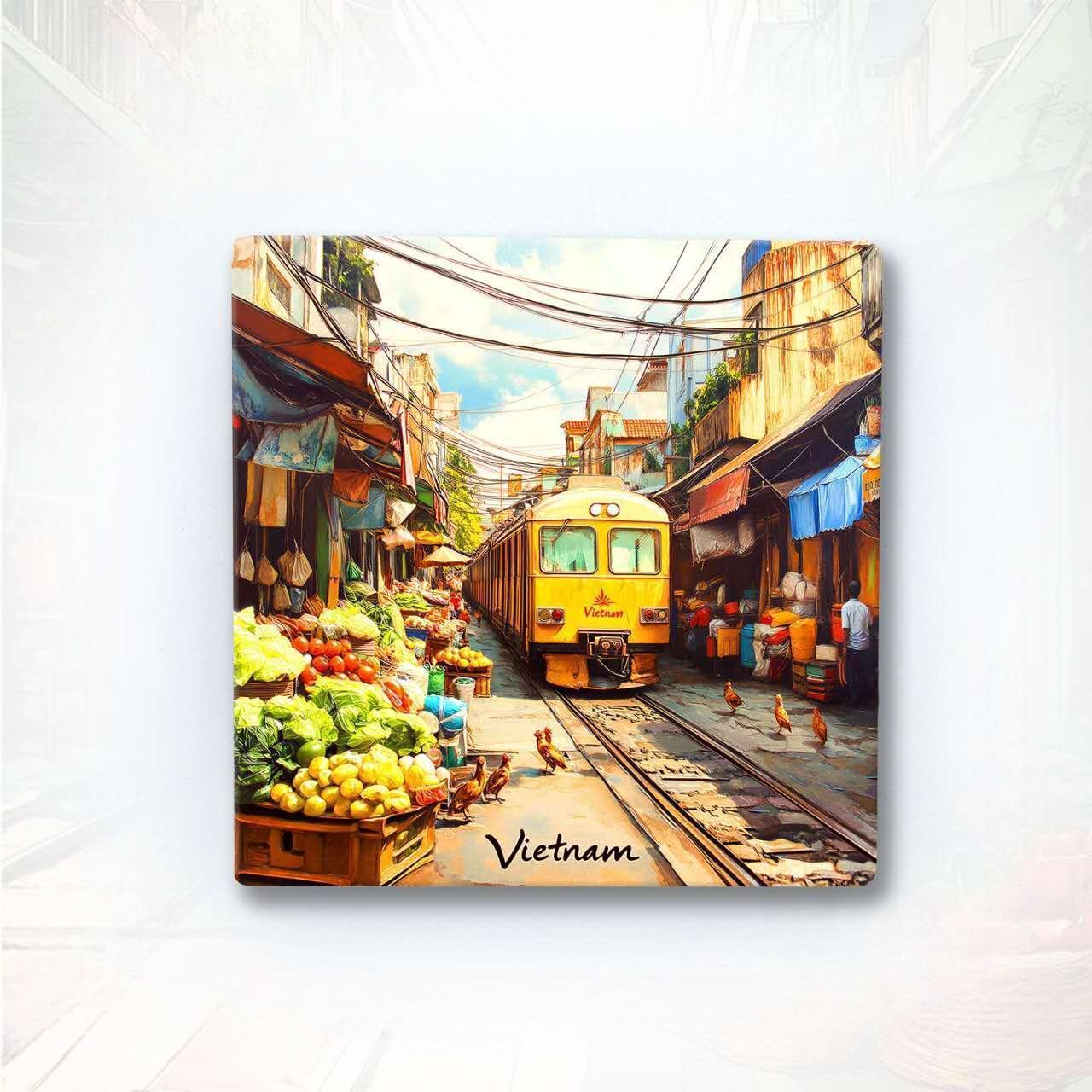 Vietnam Beyond Postcards™ Collection 8 Ceramic Magnets Inspired by the Landscapes, Culture &amp; Stories of Vietnam