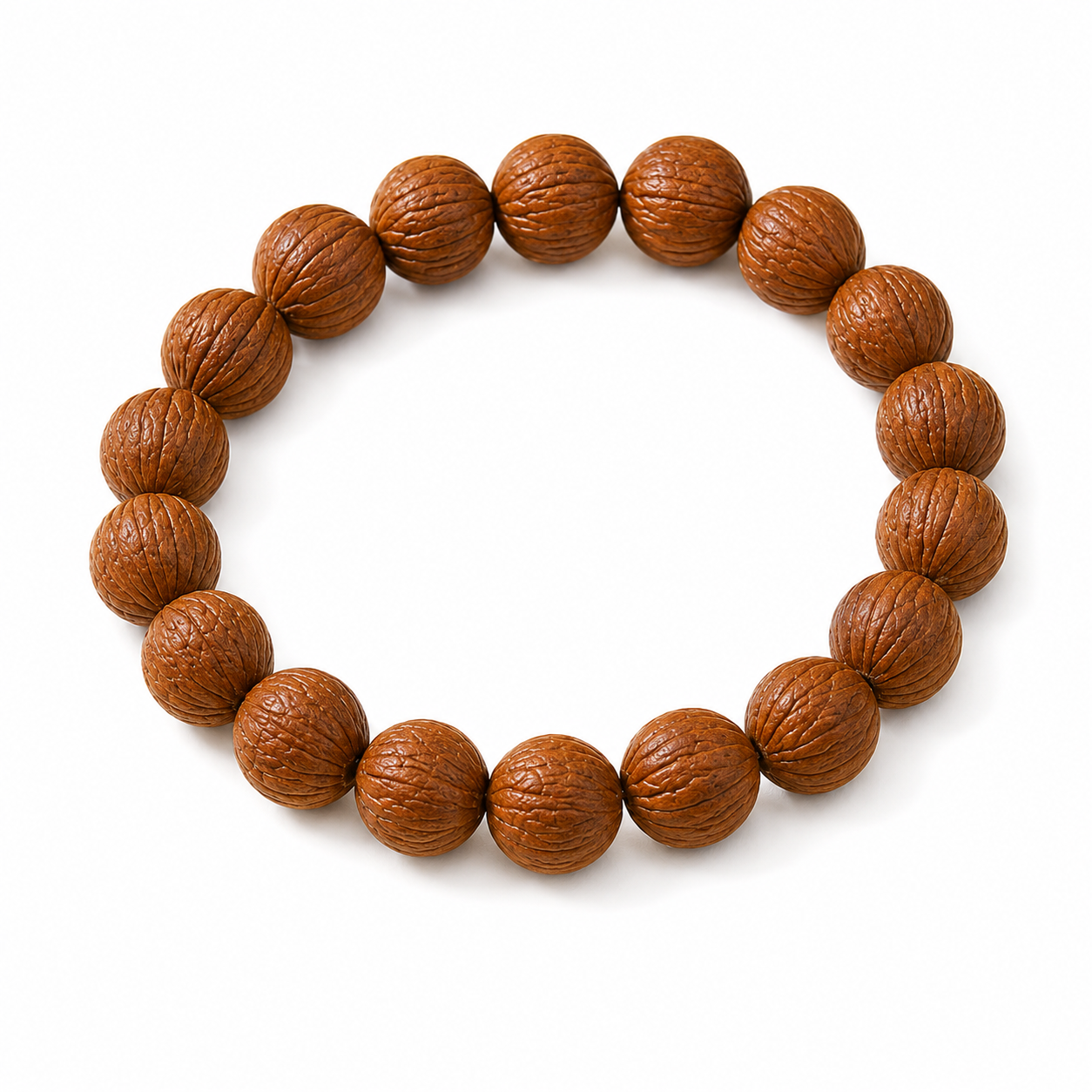 Walnut Wood Meditation Bracelet