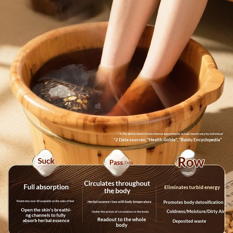 Women’s 28-Herb Herbal Foot Soak Bags – Traditional Chinese Warming Foot Bath for Relaxation, Detox & Oriental Wellness | Home Spa Self-Care Ritual