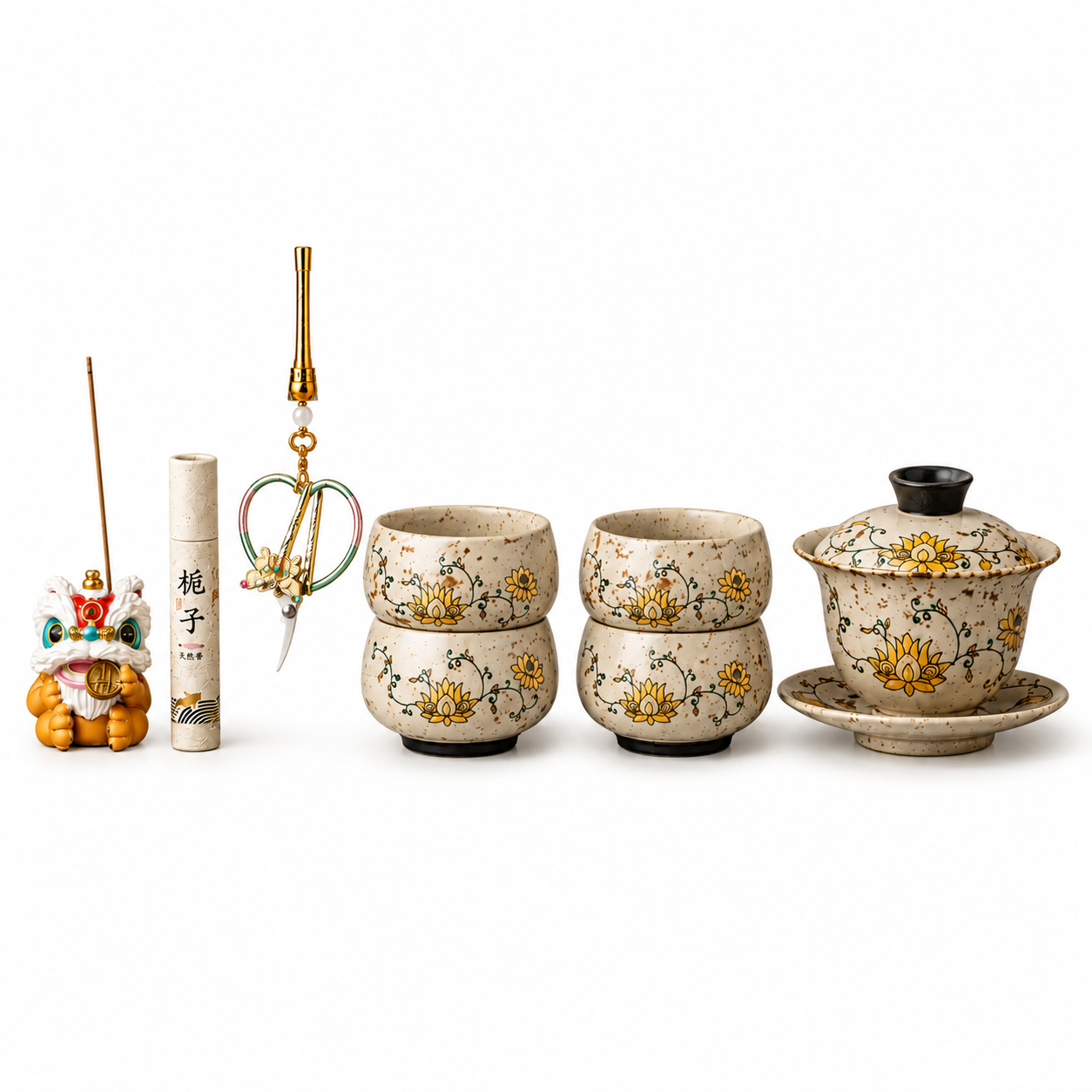 Lotus Prosperity Tea Ceremony Gift Set™ | Luxury Chinese Tea Gift Box