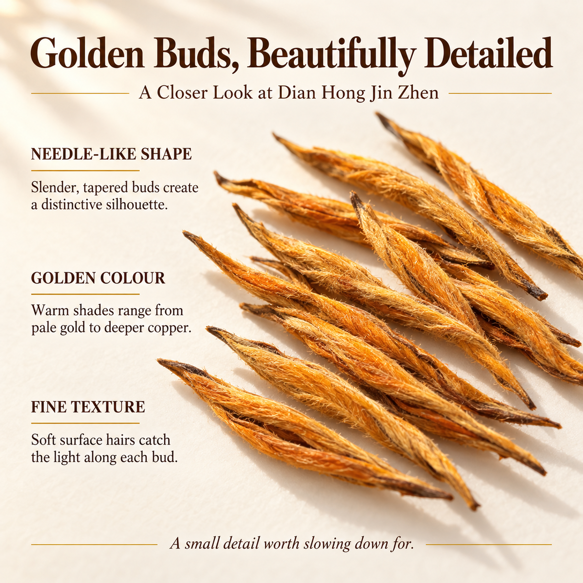 Premium Fengqing Dian Hong Golden Needle Black Tea – Te Ji 100 g