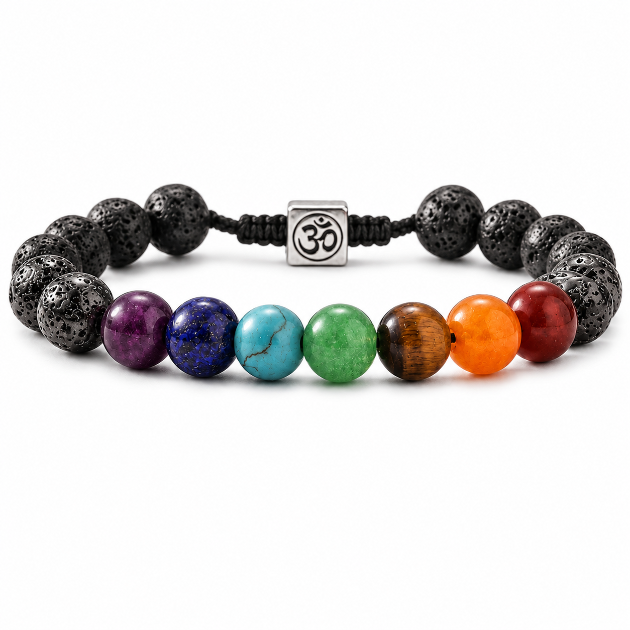 Lava Stone Chakra Balance Bracelet™ | Buy 1 Get 1 Free | Wellness Jewelry