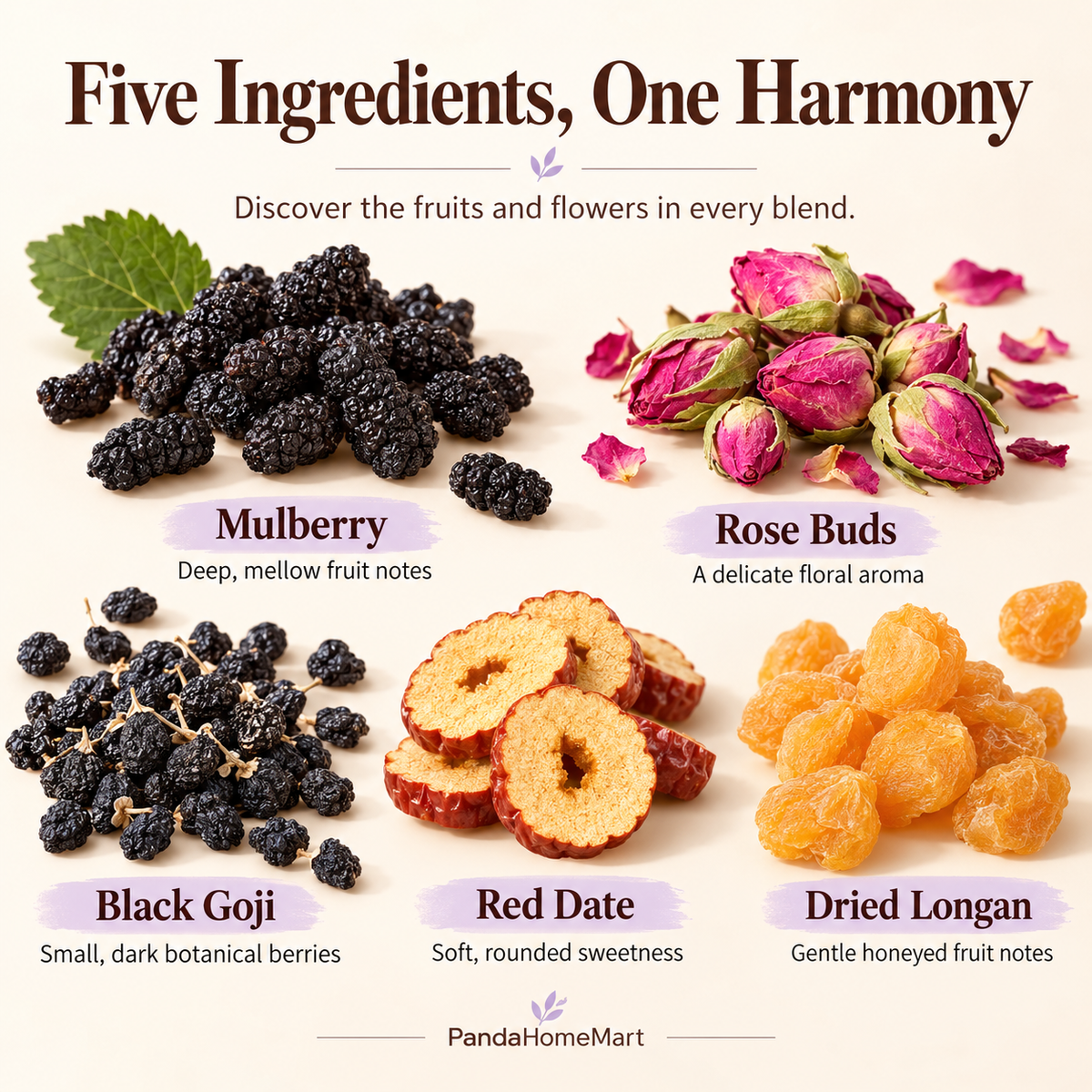Rose & Mulberry Botanical Blend™ — 225 g