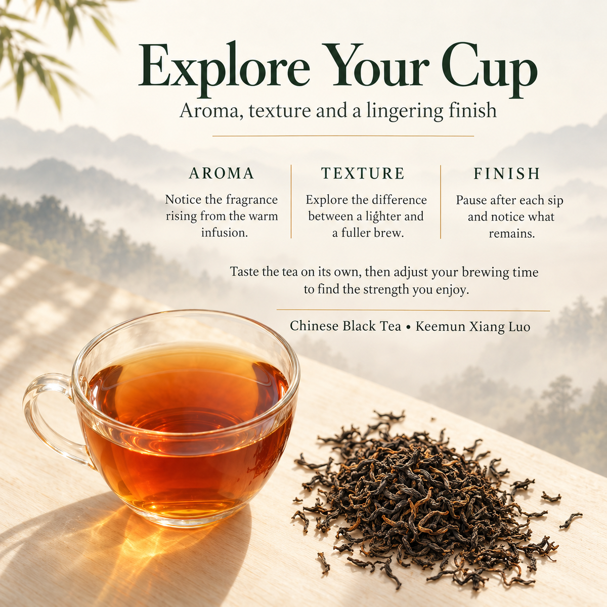 Keemun Xiang Luo Black Tea – Traditional Craft 100 g