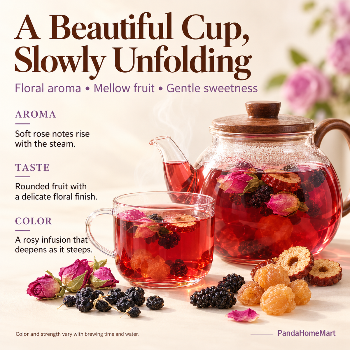 Rose & Mulberry Botanical Blend™ — 225 g