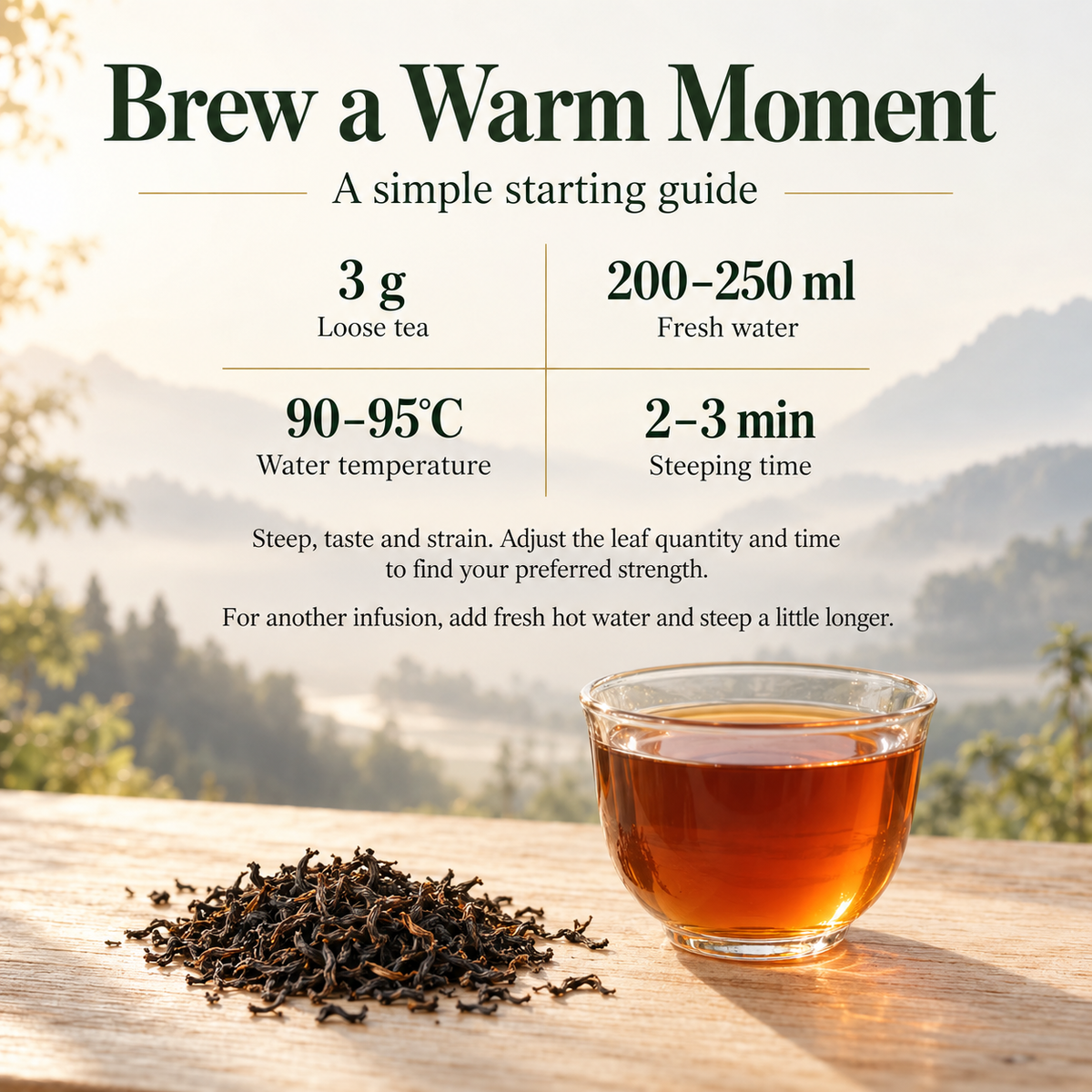 Keemun Xiang Luo Black Tea – Traditional Craft 100 g