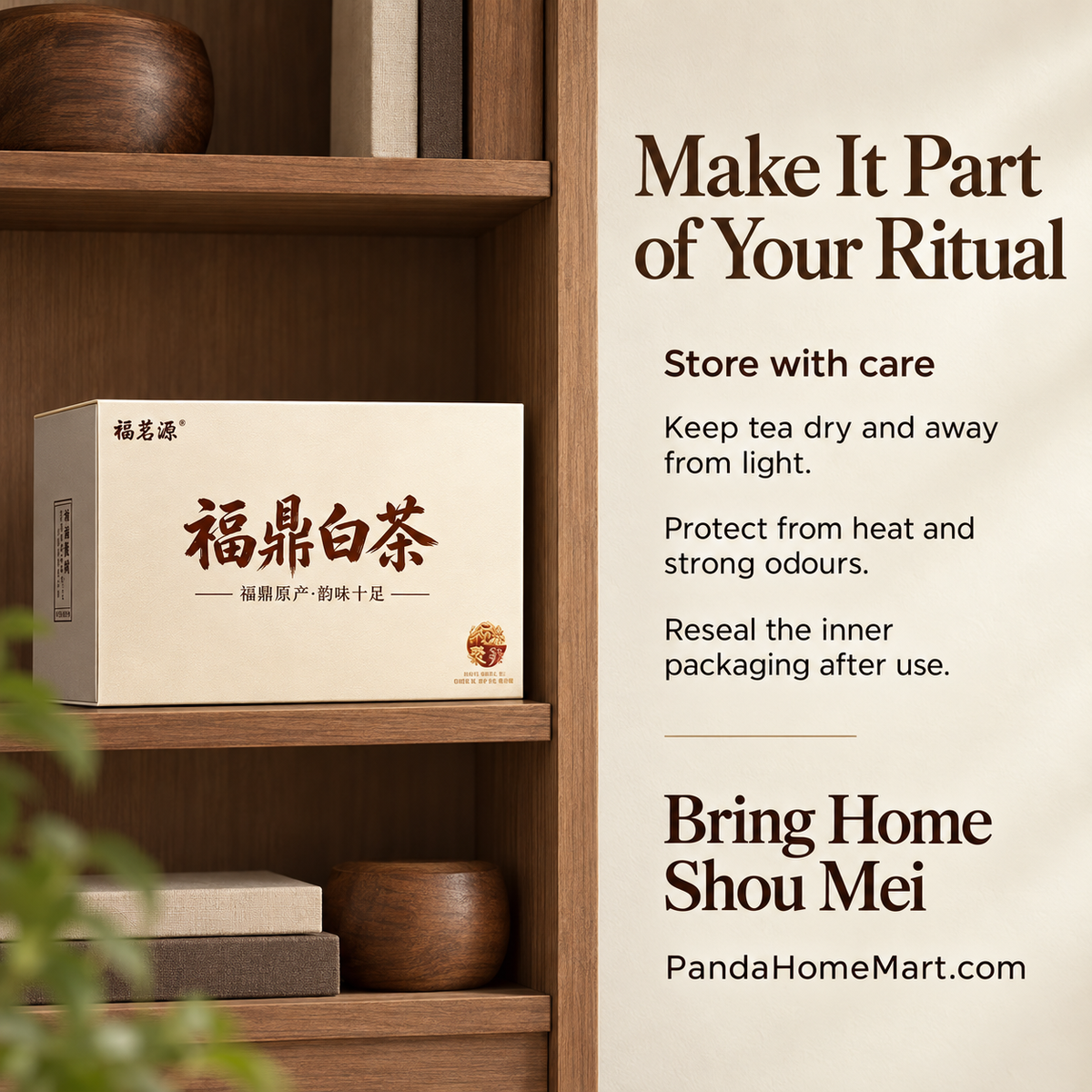 2016 Aged High-Mountain Shou Mei White Tea Gift Set – 500 g