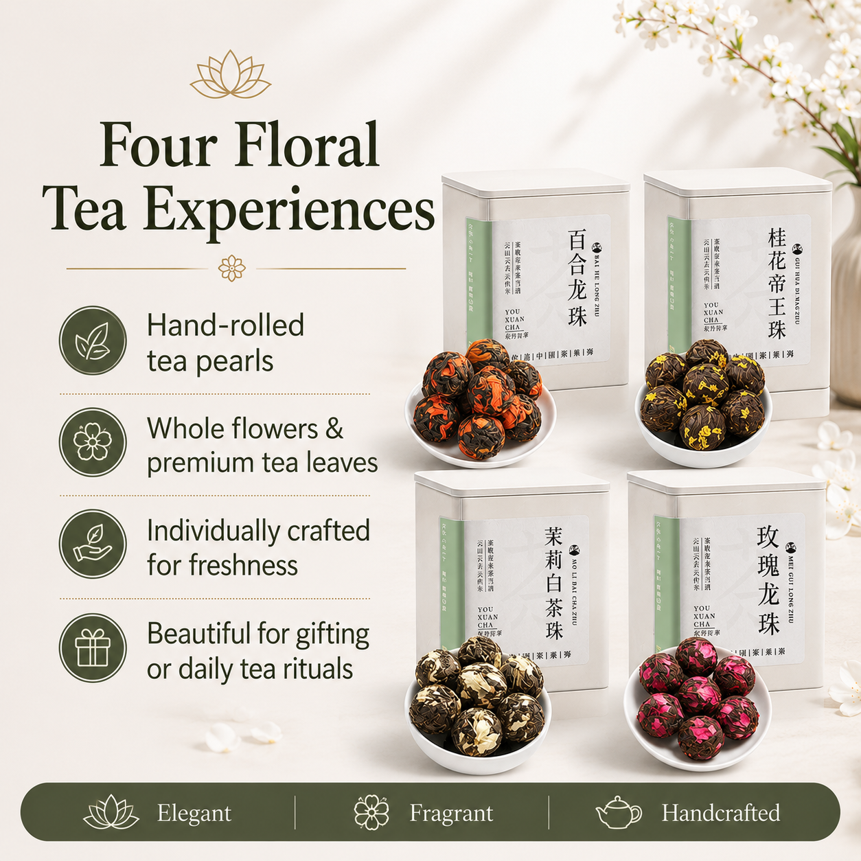 Dragon Pearl Tea Collection