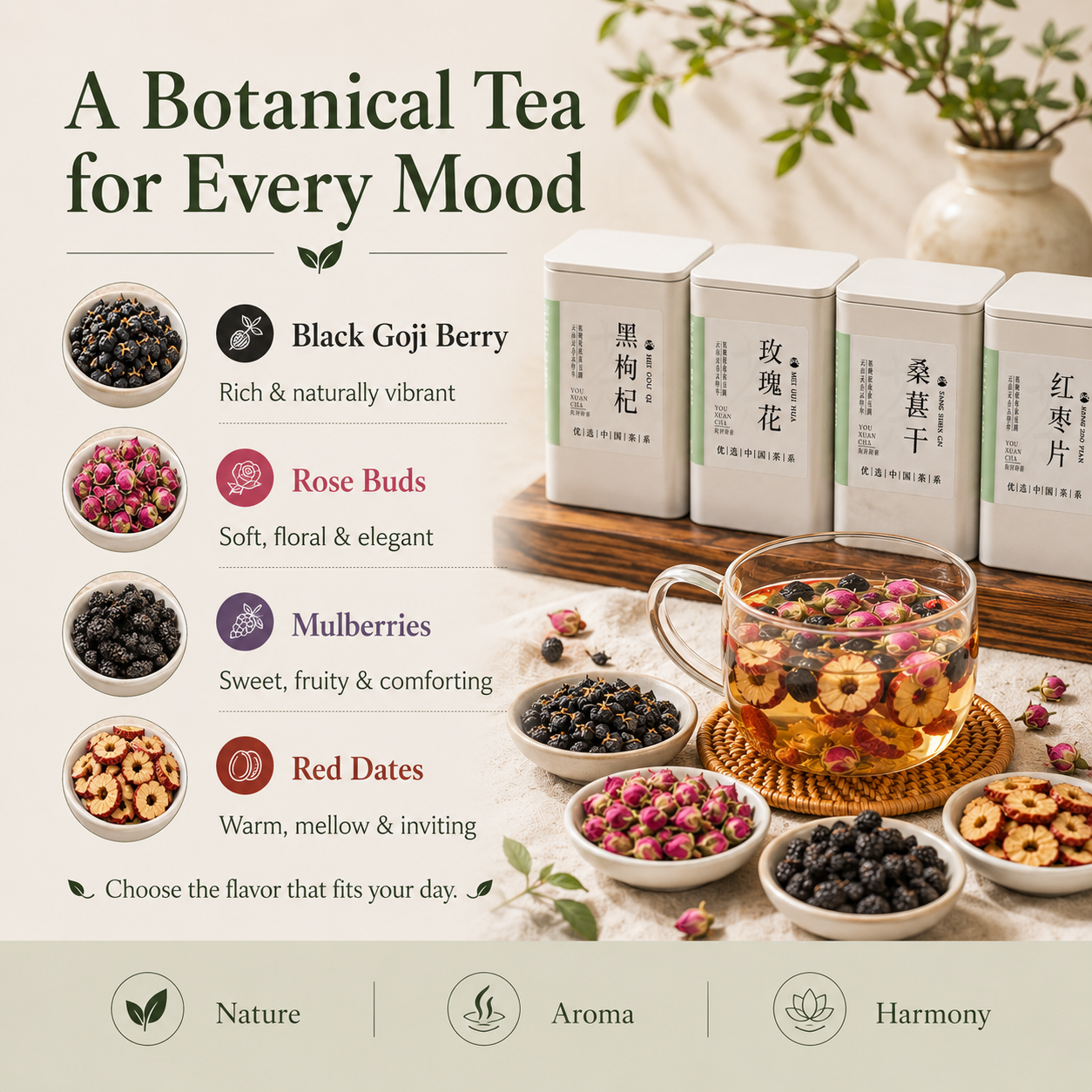 Chinese Wellness Botanical Collection