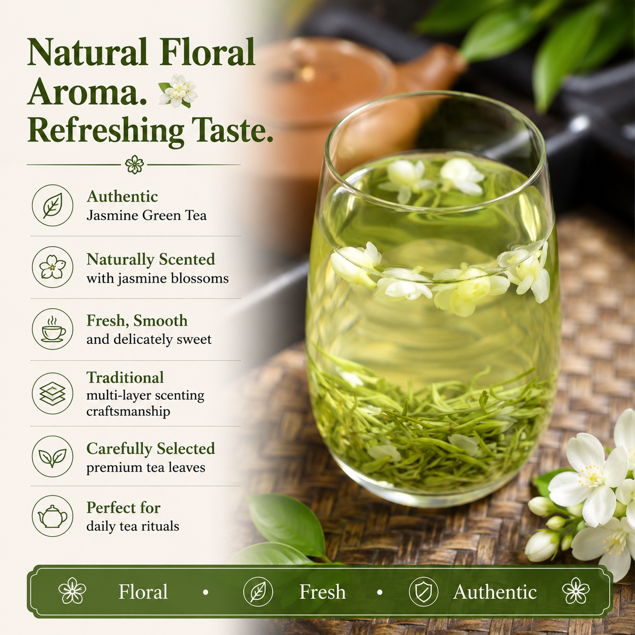 Premium Jasmine Green Tea