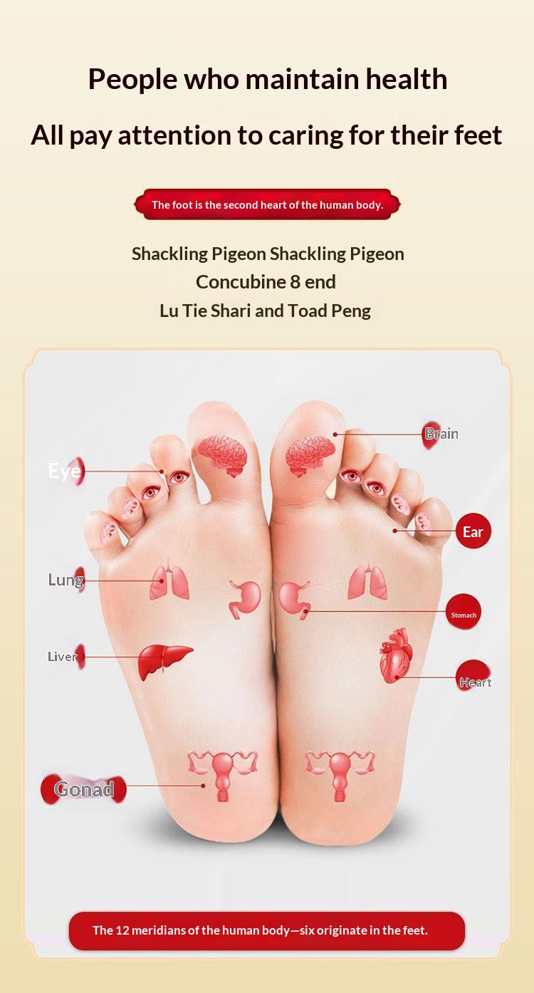 Mugwort & Sichuan Pepper Foot Soak Beads – Traditional Chinese Herbal Foot Bath for Relaxation, Warmth & Sleep Wellness | Oriental Home Spa Ritual