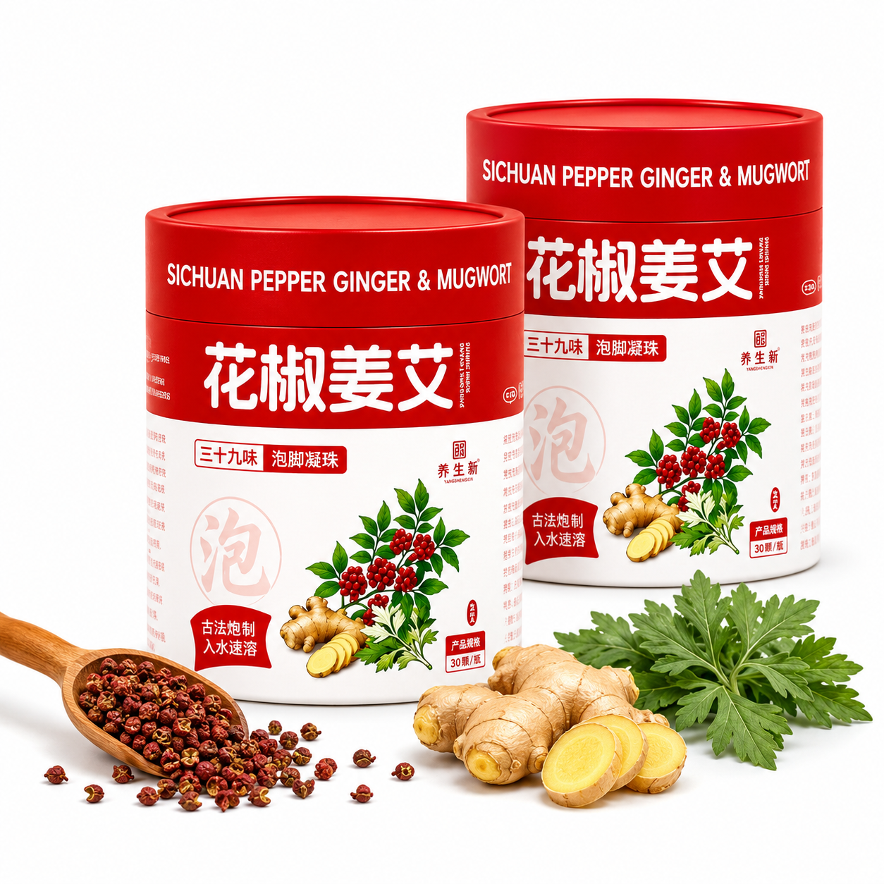 Panda Women's Herbal Wellness Foot Spa Beads™ Inspired By Traditional Chinese Herbal Self-Care Rituals