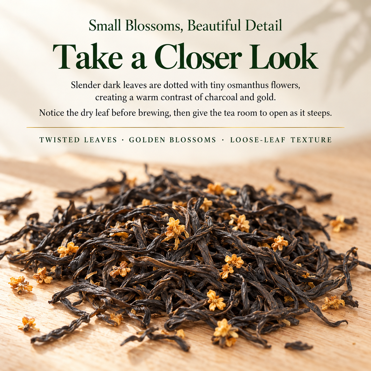Osmanthus Black Tea – Floral Chinese Loose Leaf Tea 250 g